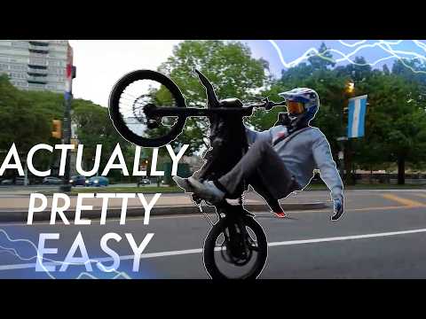 How to WHEELIE a SURRON or TALARIA!!