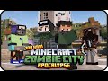 100 Hari Minecraft ZOMBIE CITY APOCALYPSE SEBUAH MISI PENYELAMATAN