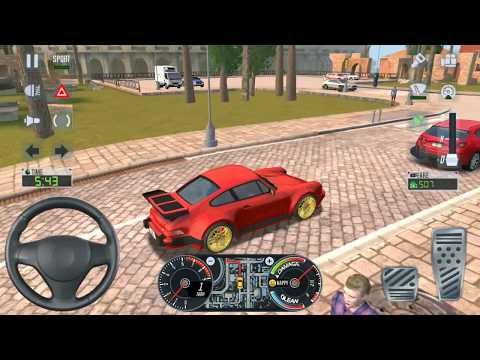 Taxi Sim 2020 #38 | New Exclusive Vintage Porche Car Gameplay | New Taxi Car Game 2020 Android