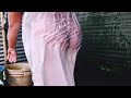 Braless Braless Aunty No Bra Aunty Open Bath