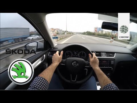 2018 I SKODA OCTAVIA III 1.6 TDI DSG POV TEST DRIVE