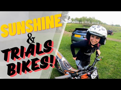 Back On The Trials Bike! Bedburn Easy Trial