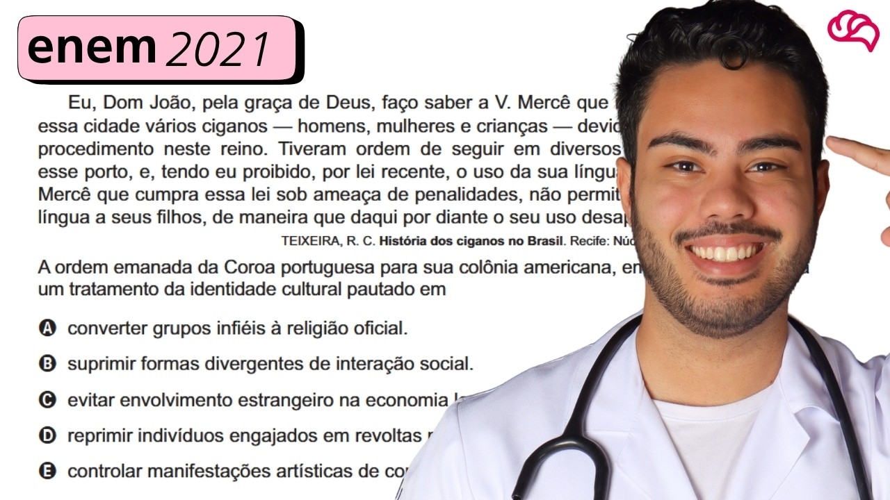 Resolução em Vídeo — Questão 74 ENEM 2021