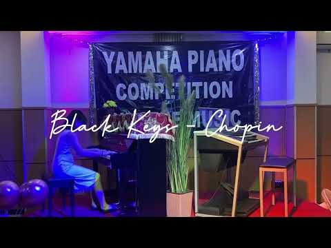 Yamaha Piano Competition 2022 - Sincere Music - Etude Op.10 no.5 (Black Keys) - F. Chopin