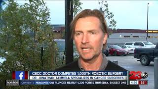 Local doctor complete 1,000th robotic surgery at CBCC
