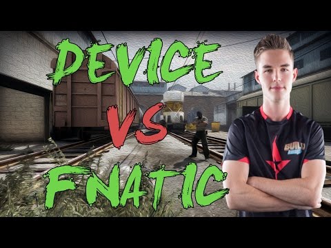 CSGO: POV Astralis device vs fnatic (33/21) train @ ECS Season 2 EU