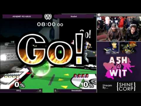 XYLQ (Marth) vs Renzokuken (Ganondorf) - ASH@WIT #55 Melee Bracket