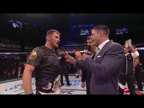 UFC 198: Stipe Miocic and Fabricio Werdum Octagon Interview