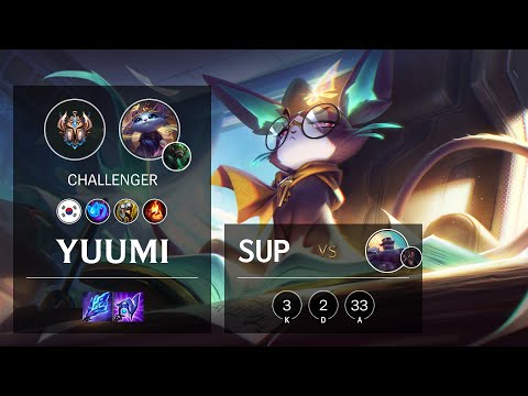 Yuumi Support vs Braum - KR Challenger Patch 11.20