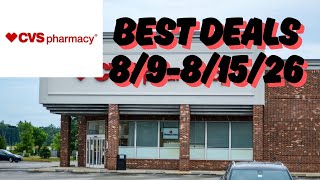 CVS Best Deals - 8/9-8/15/26 - Easy All Digital Deals - CVS Couponing This Week