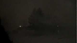 preview picture of video 'Strong Cold Front with Blizzard Conditions in Elko, NV!'