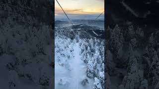 藏王樹冰超美麗，天氣超好，但是人潮好多排隊三個小時，不想排隊請上網買預約快速通關時間的纜車票