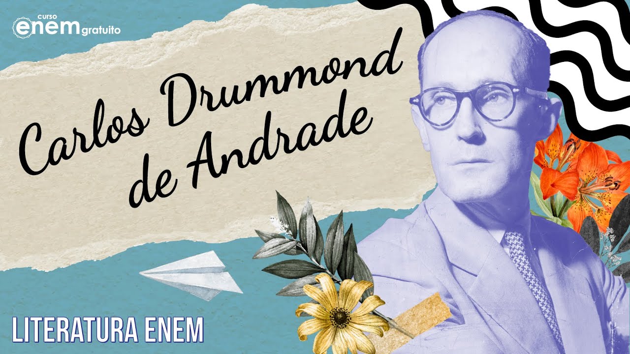 CARLOS DRUMMOND DE ANDRADE: o autor que mais cai em provas | RESUMO DE LITERATURA ENEM