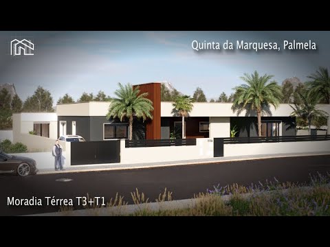 Moradia Térrea T3 + T1 Independente | Quinta da Marquesa, Palmela
