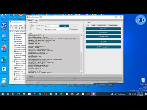 Y5P (DRA-LX9) Huawei ID Remove For New Security 2022 By Octoplus Huawei Tool
