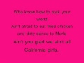 California Girls By Gretchen Wilson w/ Lyrics