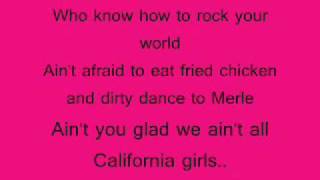 California Girls By Gretchen Wilson w/ Lyrics