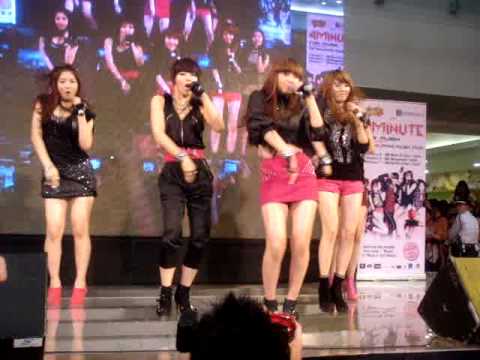 100206 4minute in Manila - "Hot Issue"