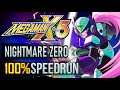 Mega Man X5 Nightmare Zero 100 No Damage Completion Run