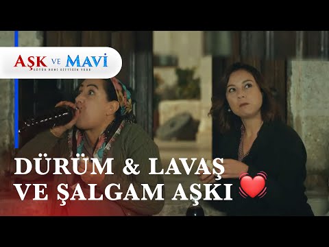 Seyfi eve kebap getirince ortalık şenlendi! - Aşk ve Mavi 44. Bölüm