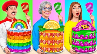 Me vs Grandma Cooking Challenge | Simple Kitchen Recipes by Friendly DO