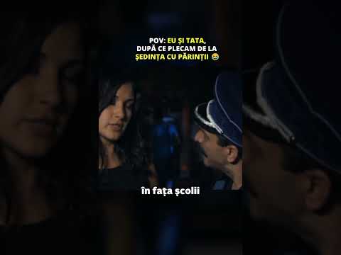 Eu si tata dupa sedinta cu parintii 😂