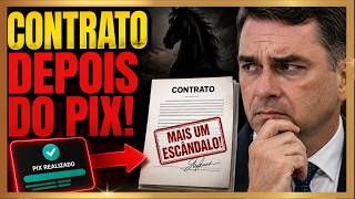 BOMBA NO CASO DARK HORSE! DE FORMA ILEGAL contrato de Flávio com Vorcaro veio DEPOIS do dinheiro