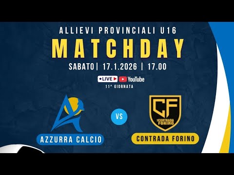 Azzurra Calcio Vs Forino (Allievi Provinciali U16)
