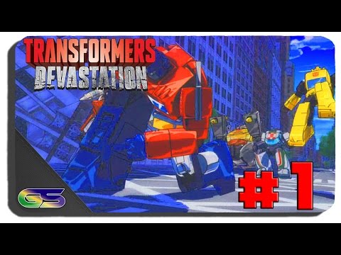 Transformers: Devastation - Gameplay Walkthrough Part 1 - Mission 1