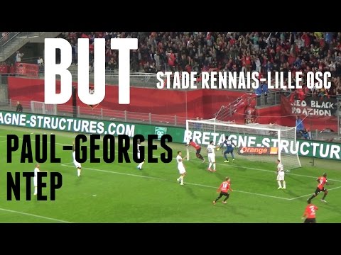 But de Paul-Georges NTEP - Stade Rennais - Lille OSC (SRFC - LOSC) (Renens - Lille)