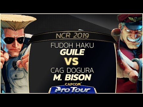 FUDOH Haku (Guile) vs CAG Dogura (M. Bison) - NCR 2019 - Day 1 Pools - CPT 2019