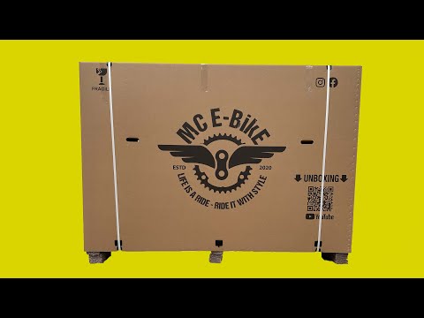 Unboxing Max E-CoffeeCruiser MC E-Bike