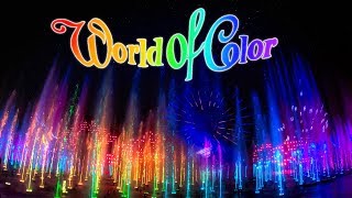 [4K] World of Color 2020 - Front Row - Disney California Adventure