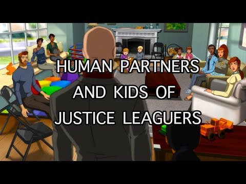 Human Partners & Kids of Justice League Heroes : Superman's / Flash's / Aquaman's etc.