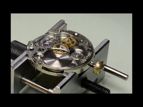 How to service  assembling a  Russian watch Mayak  2602 repair tutorial Part 1