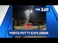 Fireworks Ignite Portable Toilet In Gresham Police Say