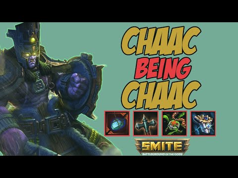 SMITE - Chaac Solo Lane - Buffs Make Him Viable Again