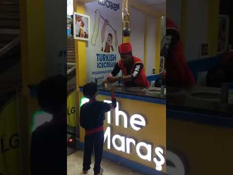 Turkish Icecream..... Enjoyed eating...