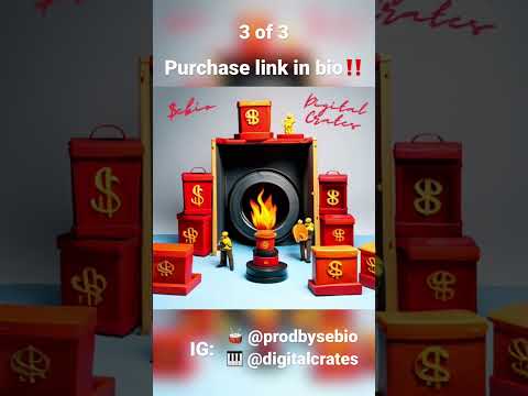 🔊 The finale: 3/3 collab with @digitalcrates has arrived! 🎹🔥 Cop it now! 🎤  #beatsforsale