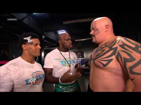 WWE Main Event - The Prime Time Players make fun of Tensai: Jan. 30, 2013