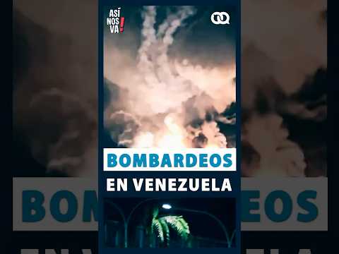Venezuela hoy: IMPACTANTES imágenes del bombardeo a aeropuerto en Miranda