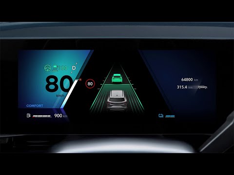 painel de instrumentos openR - Espace full hybrid E-Tech - Renault