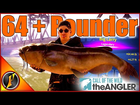 Landing BIG LARRY! The 64lb Legendary Catfish!!! | Call of the Wild theAngler