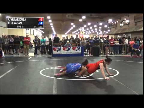 58 kg R1 - Areana Villaescusa (USOTC) vs Alli Ragan (NYAC)