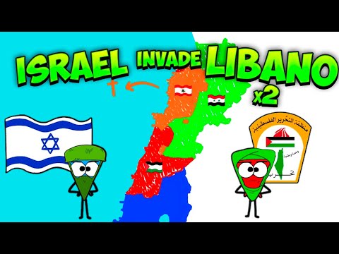 Israel invades Lebanon (1978 and 1982) - Animated explanation