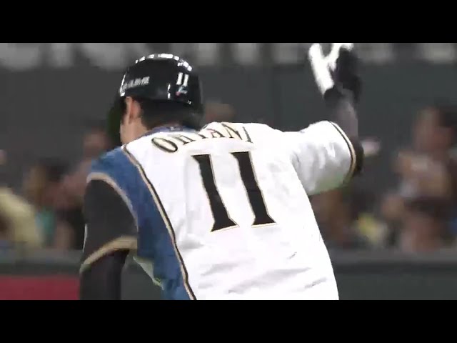 【7回裏】打った瞬間ガッツポーズ!! ファイターズ・大谷 18号2ランは勝ち越し弾!! 2016/8/17 F-Bs