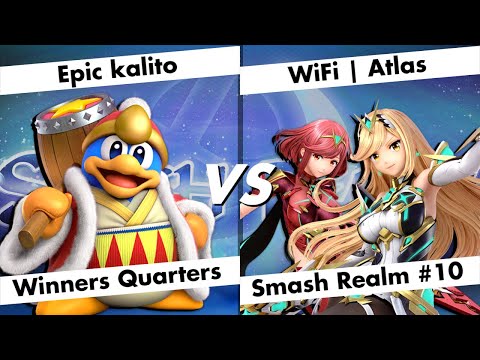 WiFi | Atlas (Pyra/Mythra, Jigglypuff) vs Epic kalito (King Dedede) - WQF - Smash Realm #10