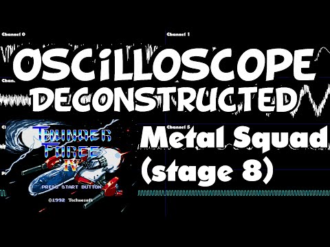 Thunder Force IV - Metal Squad (stage 8) - Oscilloscope Deconstruction