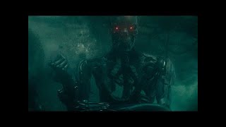 Rev-9 VS T-800. Битва под водой. \ Терминатор: Тёмные судьбы Terminator: Dark Fate