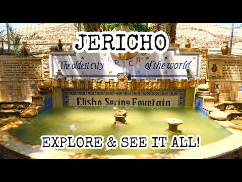 Excursão geral a Jericó: Tel es-Sultan, Monte da Tentação, Vale do Jordão, Israel, Josué, Queda dos Muros